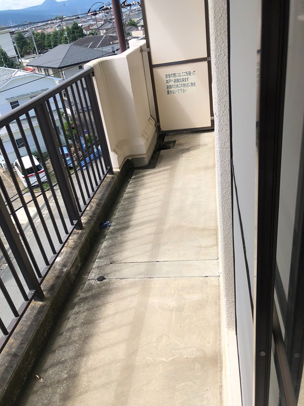 エクレール西湘 ベランダ