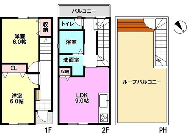 ディーズライフ元町 5号室 間取り