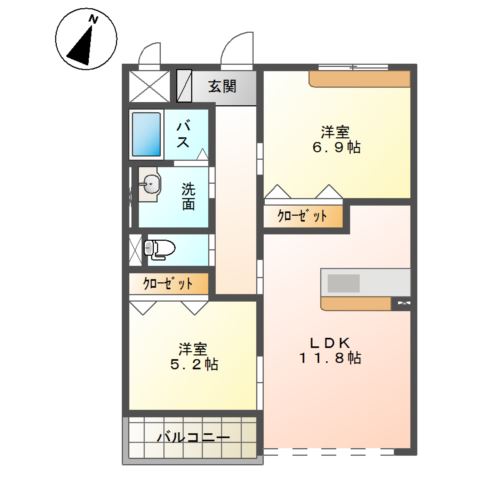 マリアージュ 間取り