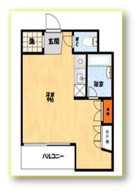 ヒルクレストアツギ 107号室 間取り