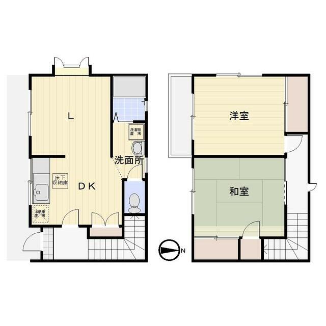 シャトレミナミ 101号室 間取り