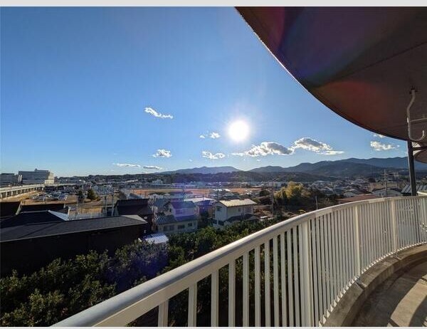 興津ハイツ ベランダ