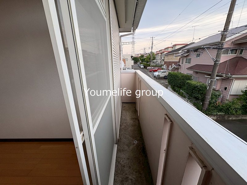 ハイツ髙梨 ベランダ