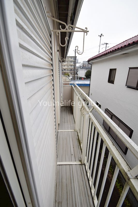 清山荘 ベランダ