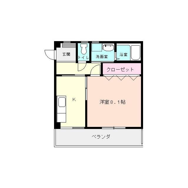 こばやしビル 301号室 間取り