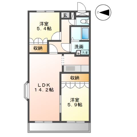 ソレジオ湘南 間取り