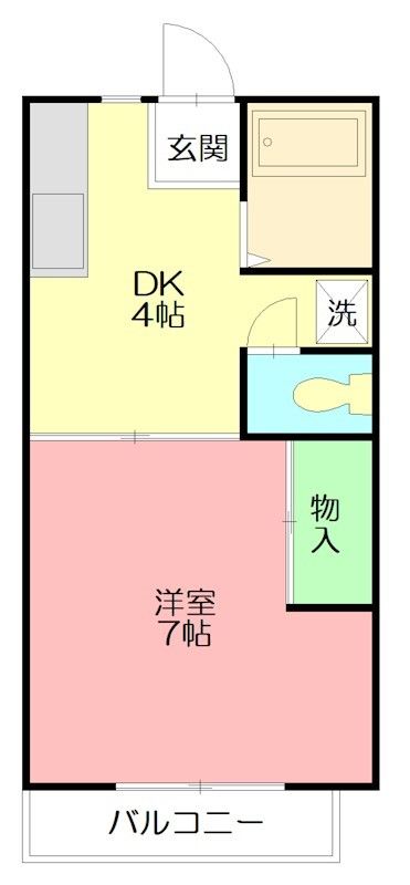 イマヂン 101号室 間取り