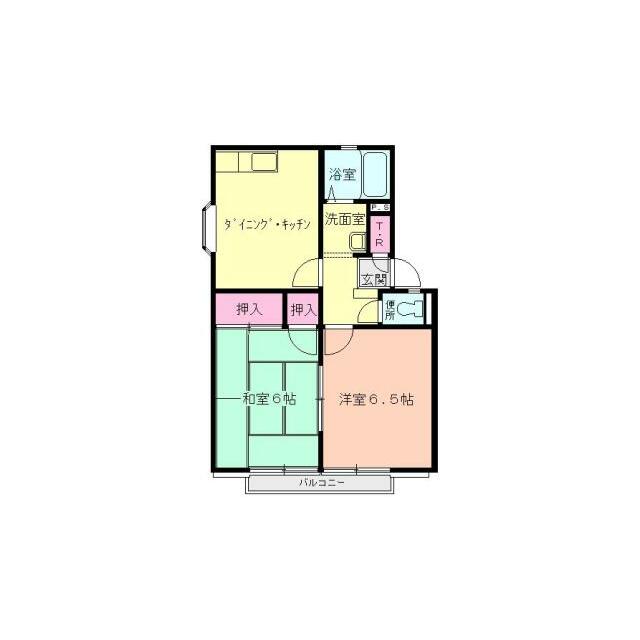 ファーストライフ板戸Ⅰ 201号室 間取り