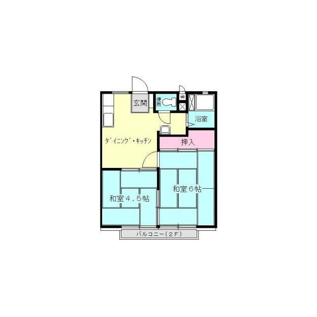 ニューネイバー 106号室 間取り