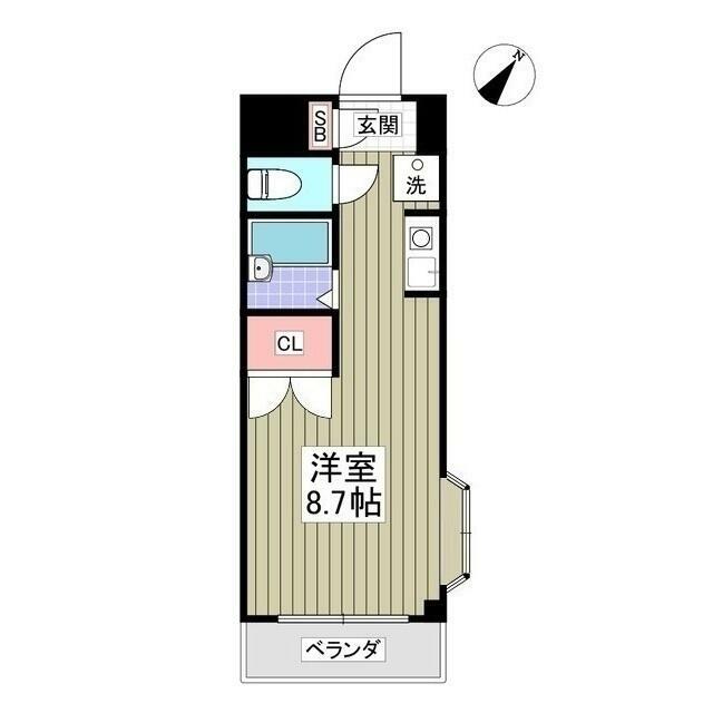 ANNEX 207号室 間取り