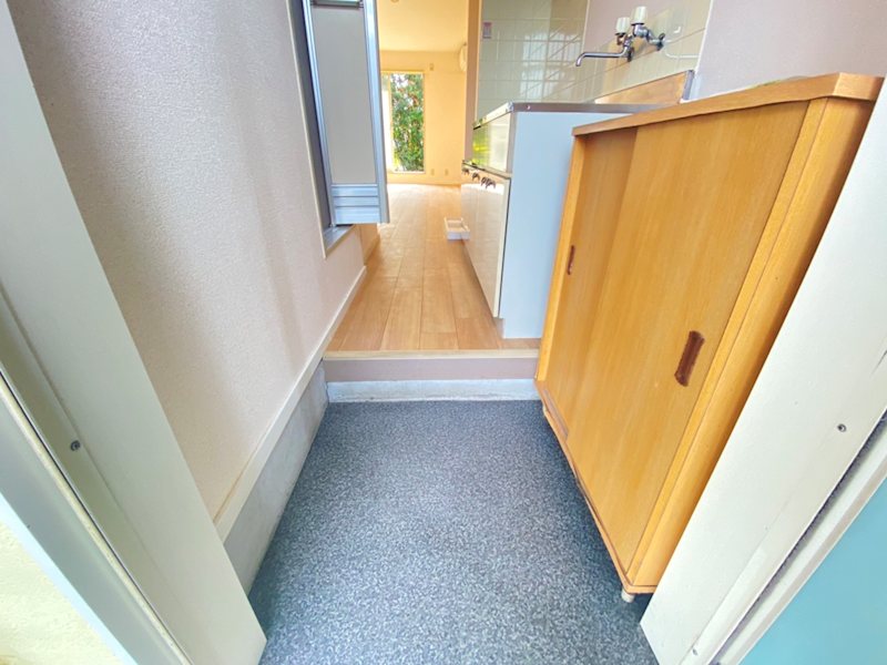 グリーンライフ奥津 玄関