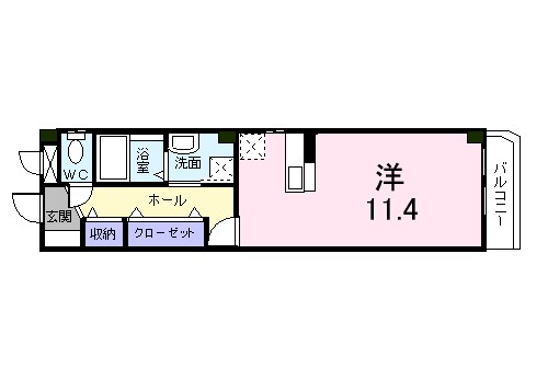レケンス　アウローラ 301号室 間取り