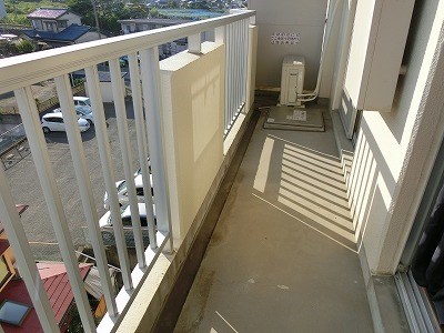 レジデンス和 ベランダ