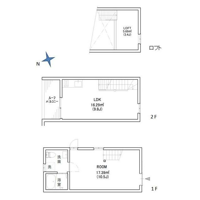 ガーデンテラス西御門 G3号室 間取り