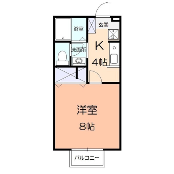 メゾン・ベルグ 405号室 間取り