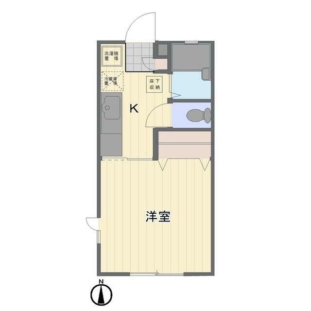 プランタン南町 103号室 間取り