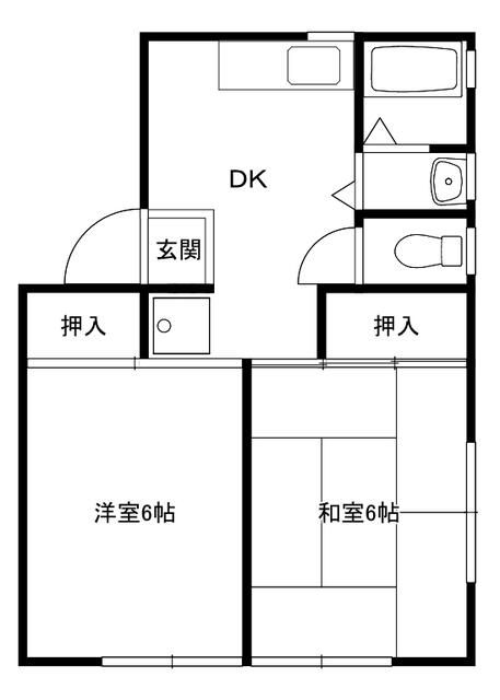 センチュリーヒルズ 201号室 間取り