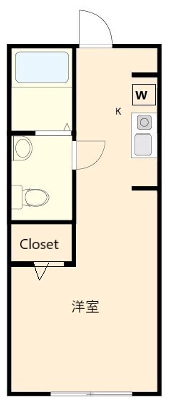 エスト･マーレ 101号室 間取り