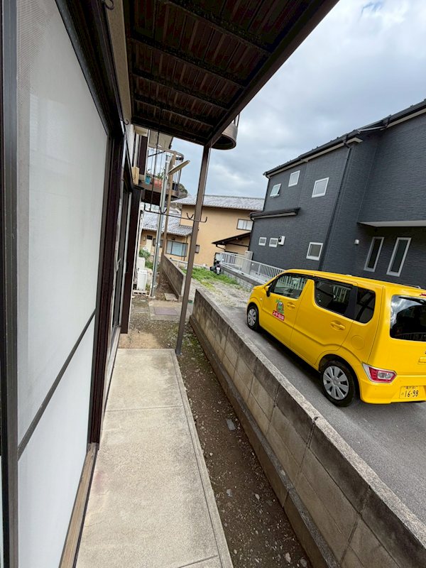 石川コーポ ベランダ