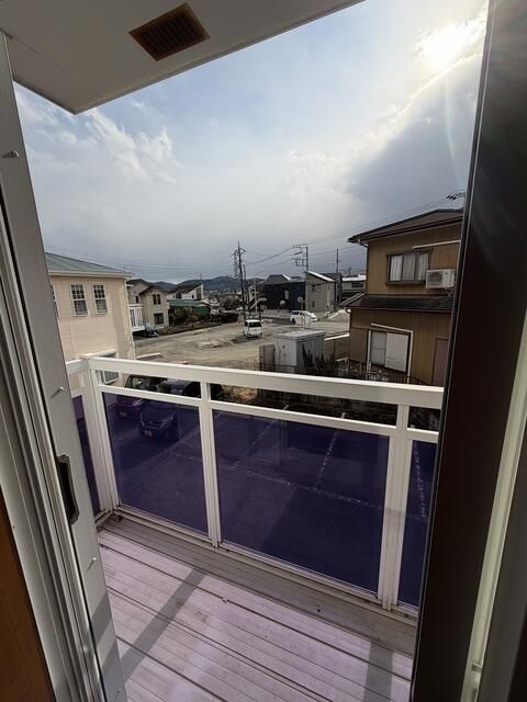 メゾンサンライトⅢ ベランダ