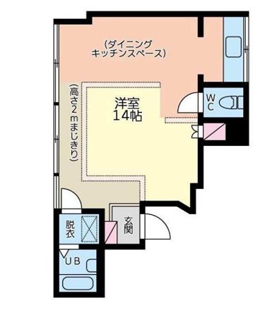 水落ビル 201号室 間取り