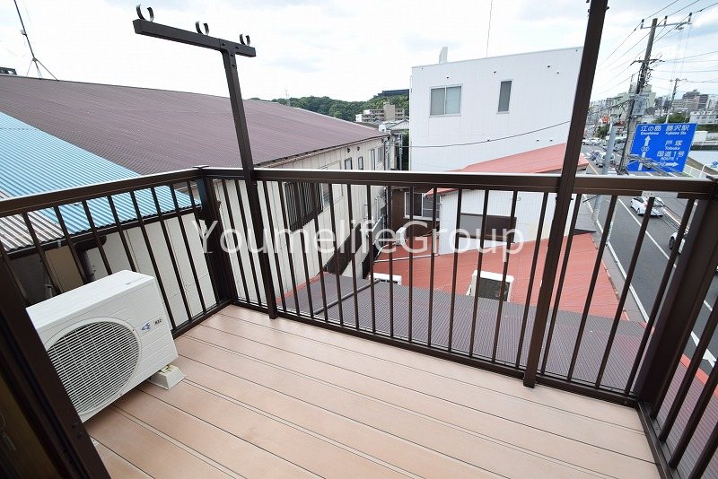 水落ビル ベランダ
