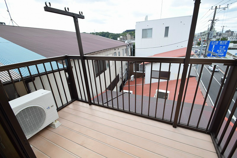 水落ビル ベランダ