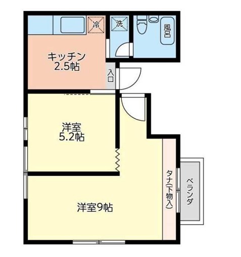 水落ビル 301号室 間取り