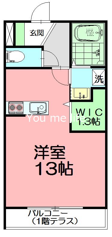 アリエッタ・湘南 103号室 間取り