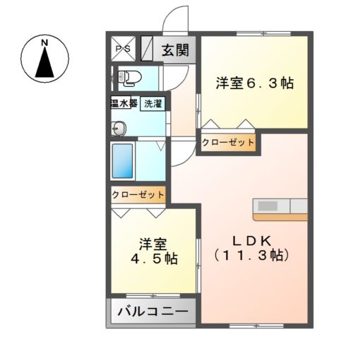 グランドパレス 間取り