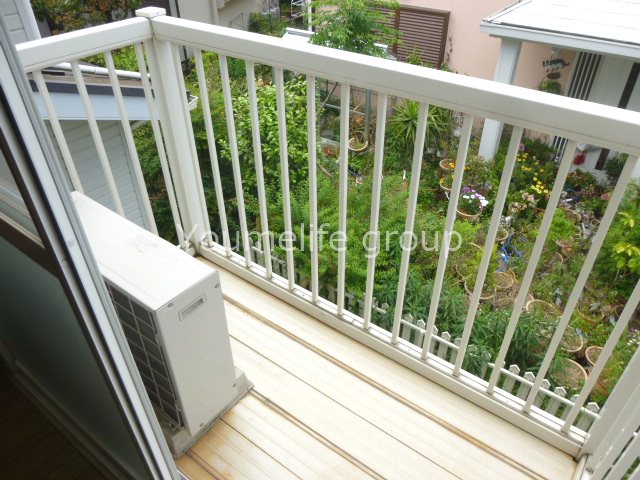 サンパレスⅡ ベランダ
