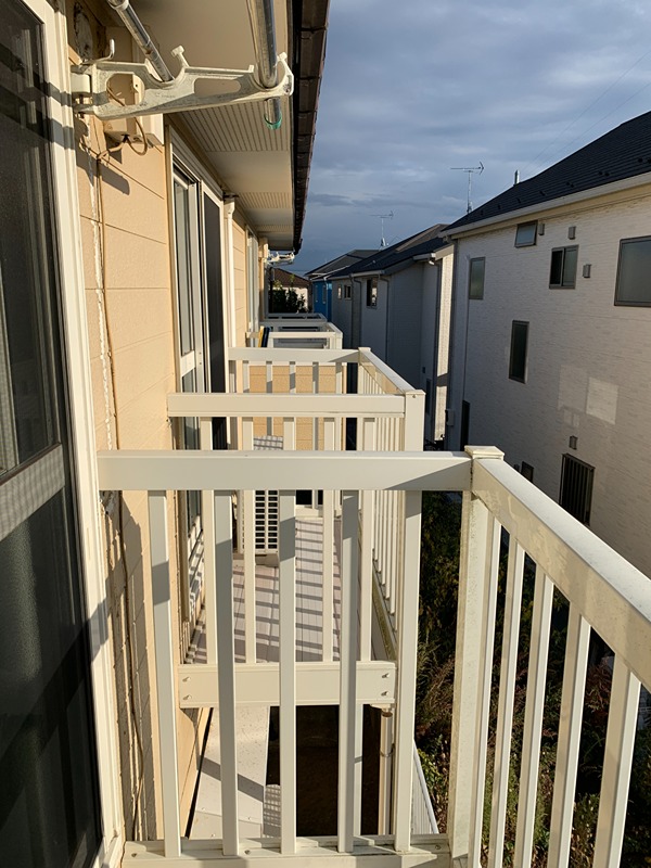 シャトレー新町　Ｂ棟 ベランダ