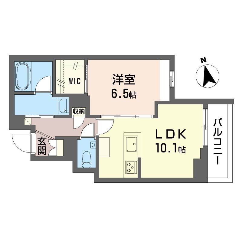 カーサレジオ戸塚 205号室 間取り