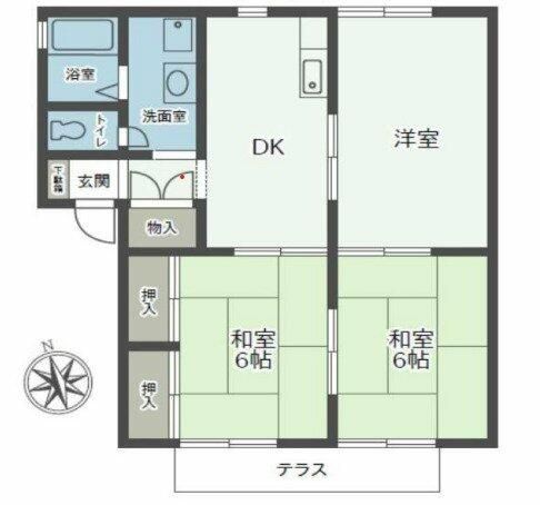 ガーデンパレス 間取り