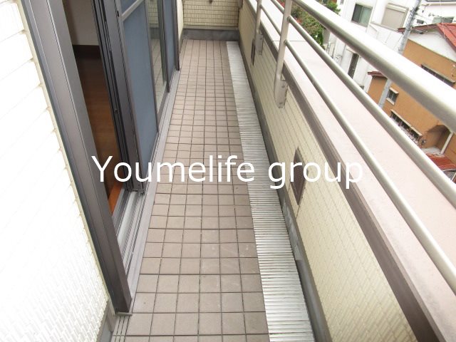 石田シャーウッド貸家 ベランダ