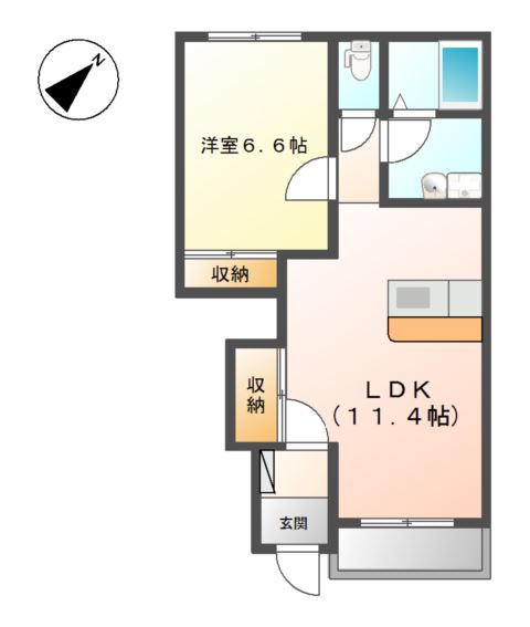 パラディ 間取り