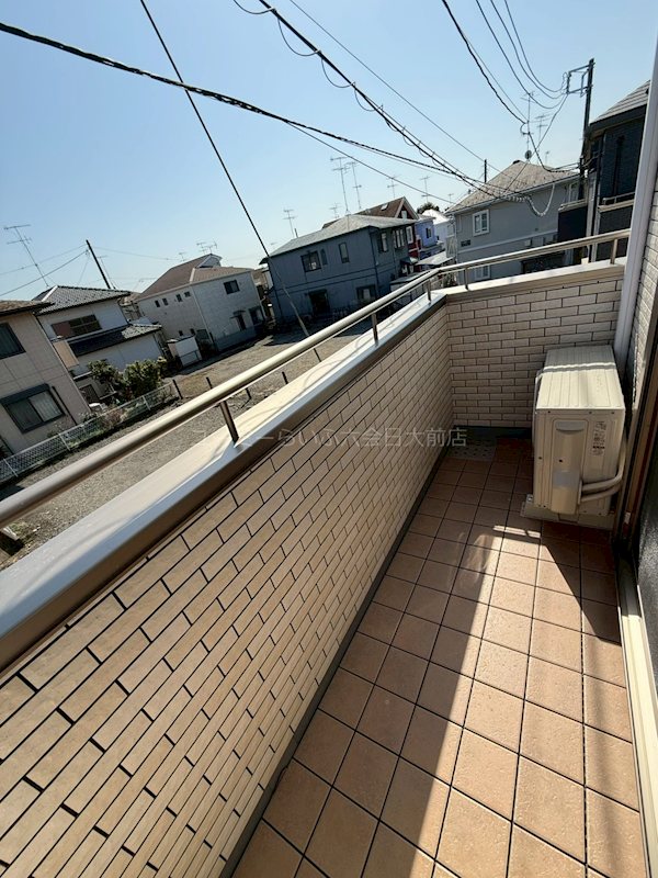 ベルハイツB棟 ベランダ