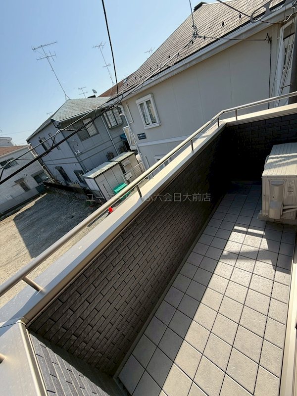 ベルハイツC棟 ベランダ