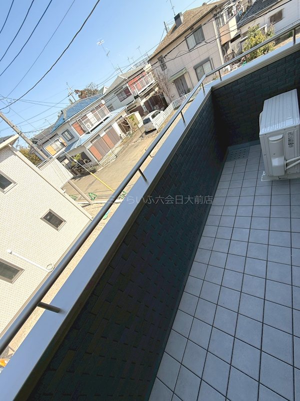 ベルハイツC棟 ベランダ