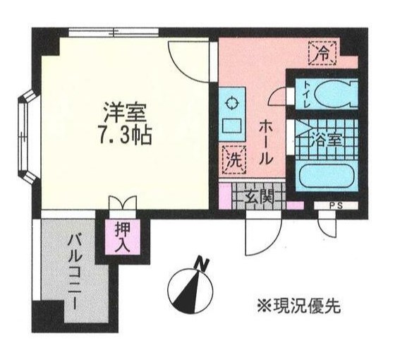 セレナ桜台マンション 106号室 間取り