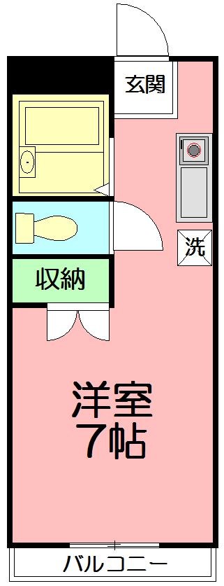 キュービック湘南　壱番館 間取り