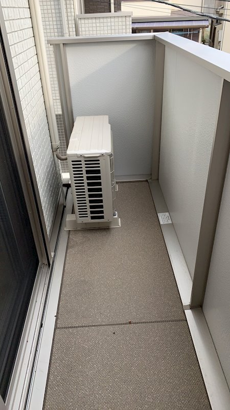 セレスティンワール　B棟 ベランダ