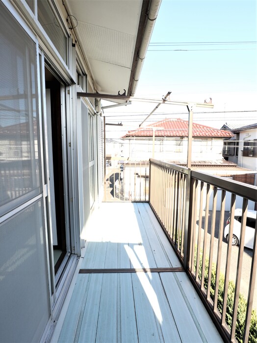 大沢ハイツ ベランダ