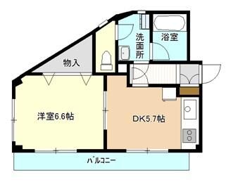 石井ビル 201号室 間取り