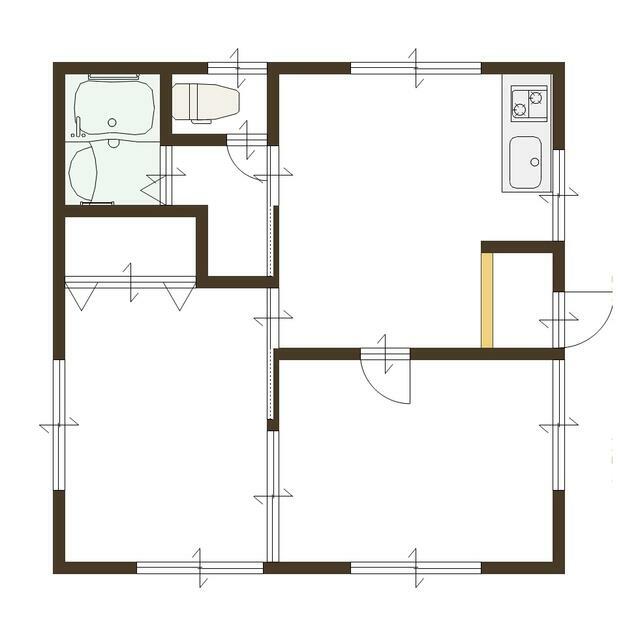 大竹貸家 間取り