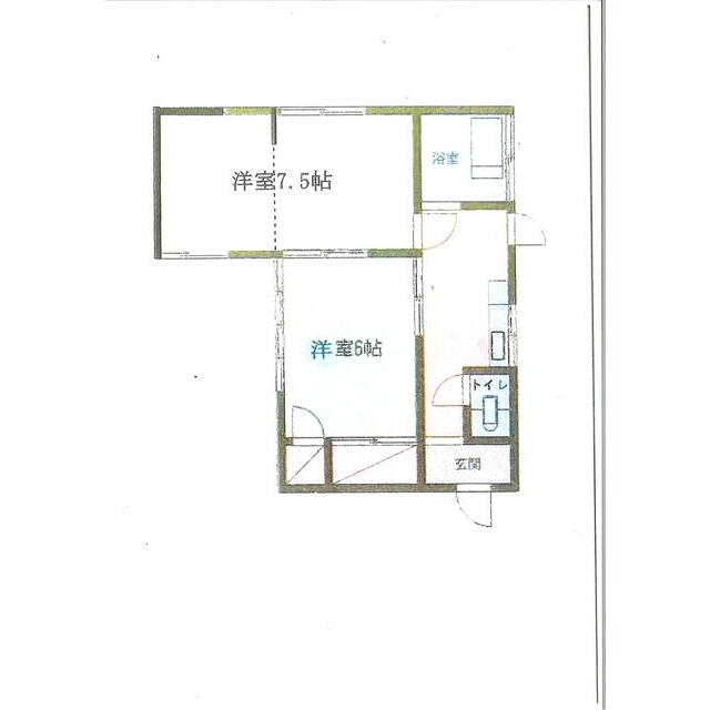 田端貸家 間取り