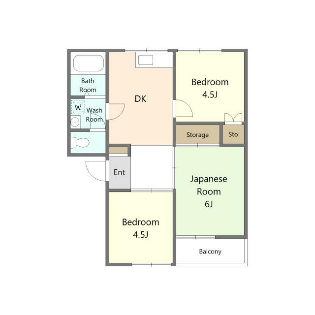 ハイツ青桐 間取り
