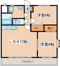 プリベールつるや 間取り