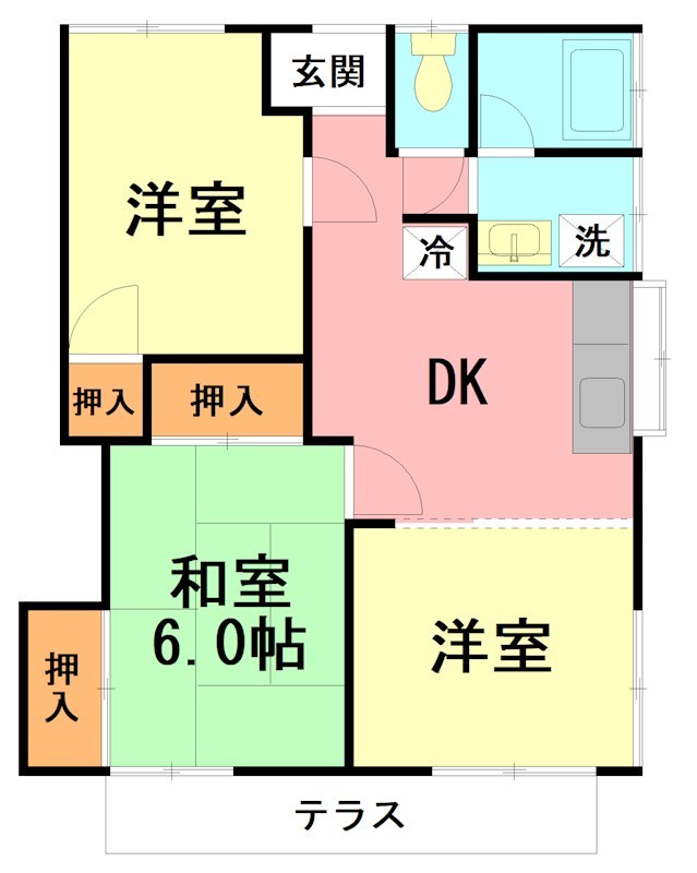 シャルムタカハシ 間取り