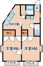 クズハサイドハイツ 間取り